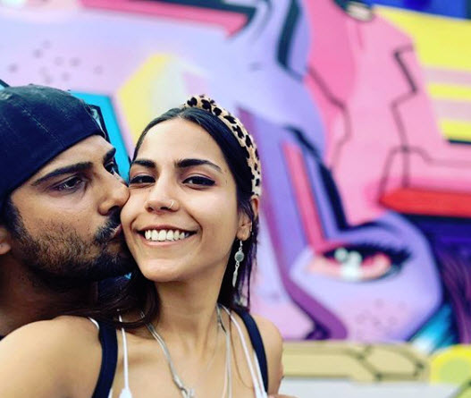 Prateik Babbar and Sanya Sagar