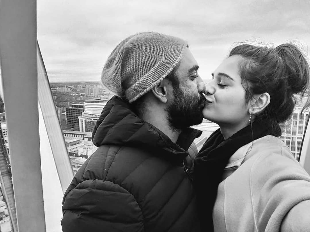 Amit Sadh and Annabel DaSilva