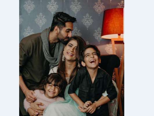 Ayushmann Khurrana with family