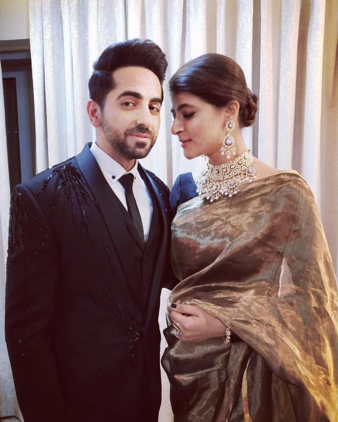 Ayushmann Khurrana with Tahira Kashyap