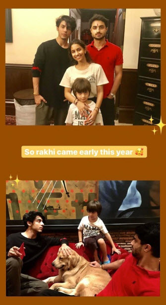 Aryan and Abram Khan