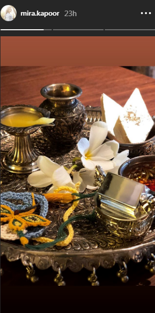 Misha and Zain first rakhi