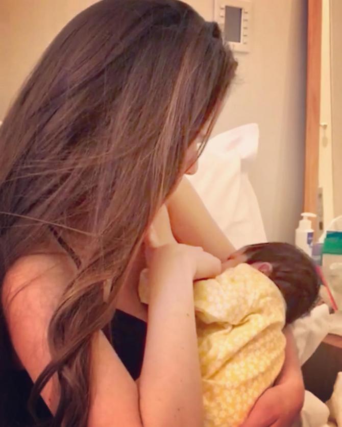 Prianks on breastfeeding