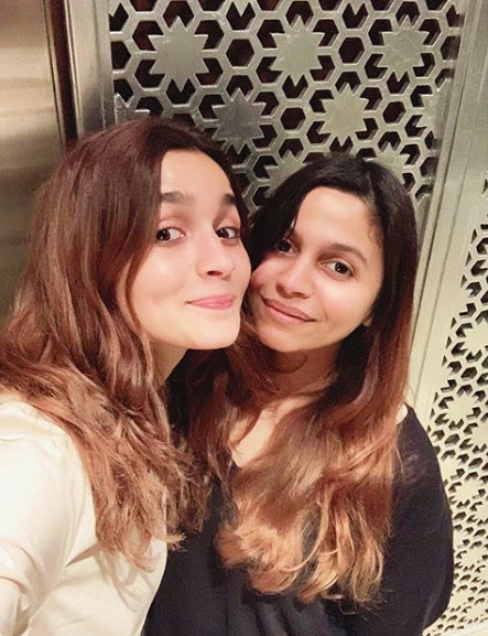 Alia Bhatt and Shaheen Bhatt