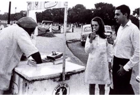 Rajiv Gandhi and Sonia Gandhi