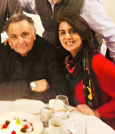 Rishi Kapoor and Neetu Singh