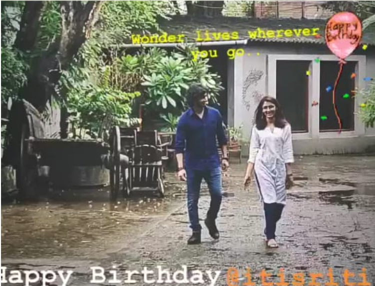 Sriti birthday wish for Kunal