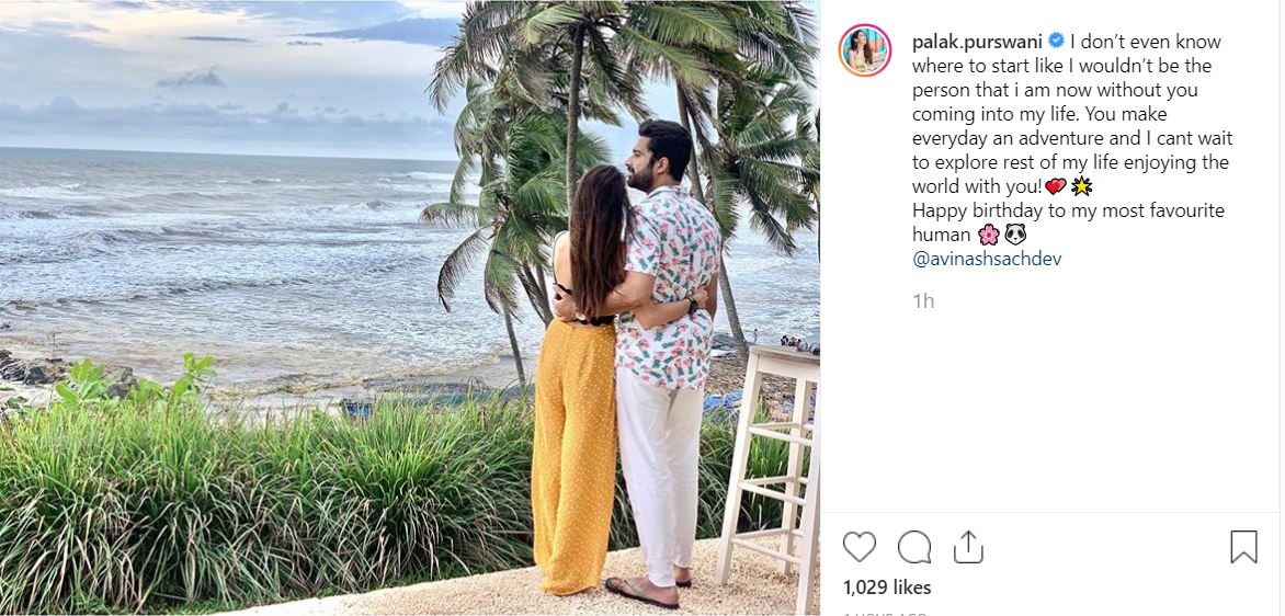 palak birthday post for avinash