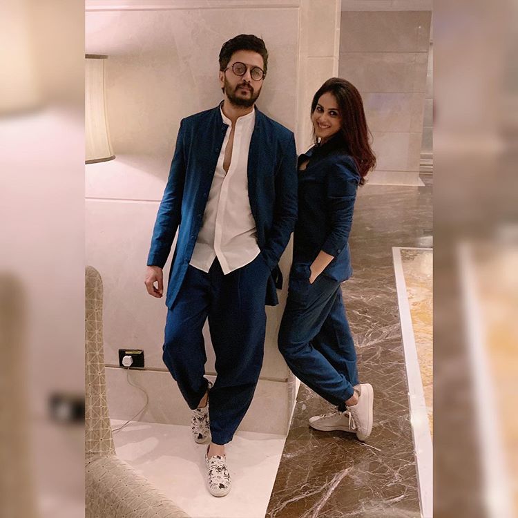 Riteish Deshmukh and Genelia Dââ¬â¢Souza