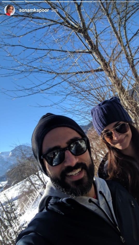 Sonam Kapoor Ahuja and Anand Ahuja