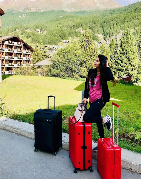 Charu and Rajeev in Europe