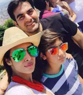 Malaika, Arbaaz and Arhaan