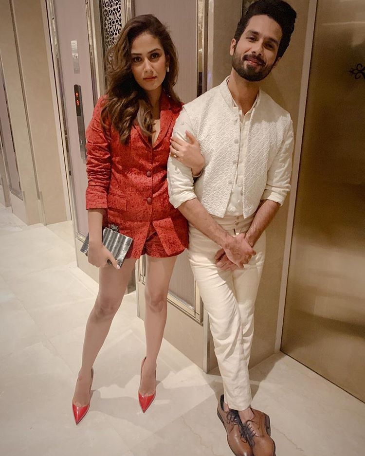 Shahid Kapoor and Mira Rajput Kapoor