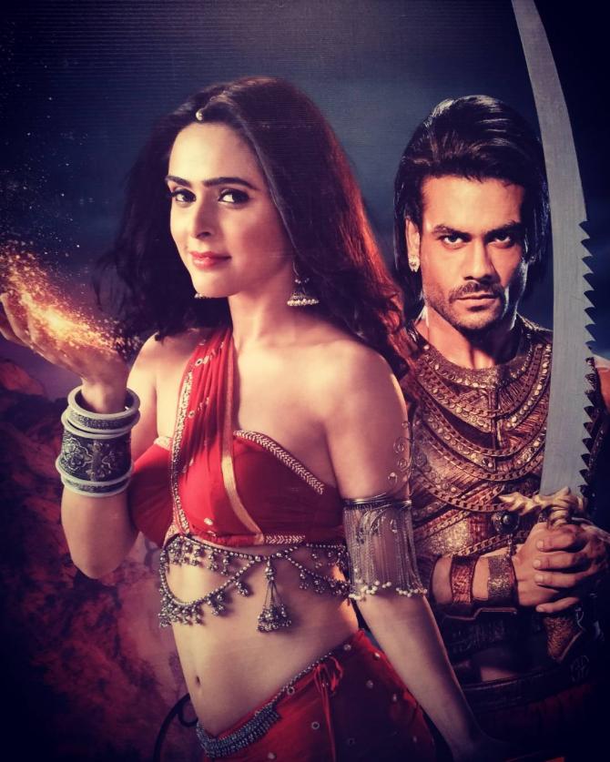 vishal and madhurima in chandrakanta