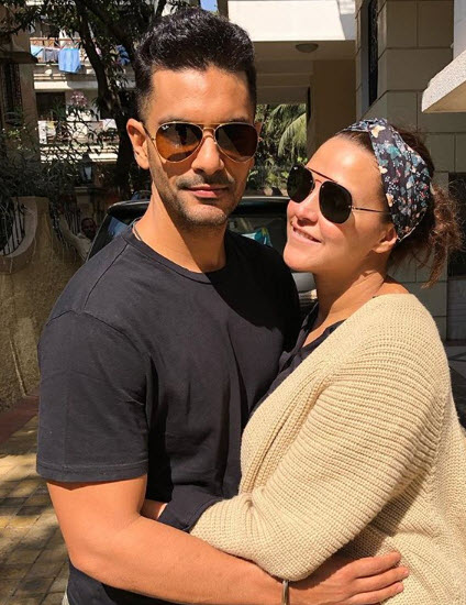 neha dhupia and angad bedi