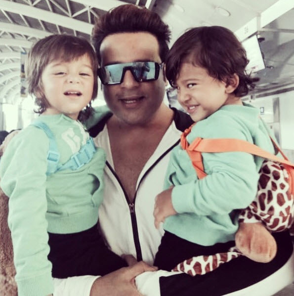 Krushna with kida