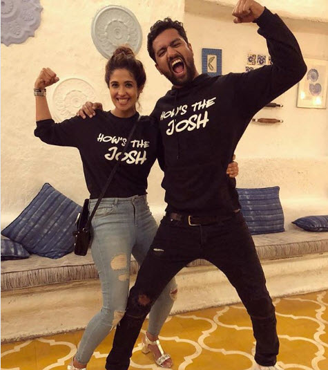 vicky kaushal and harleen sethi