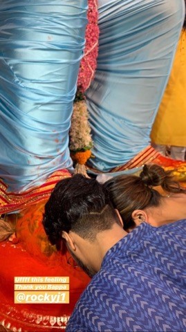 Hina Khan and Rocky Jaiswal