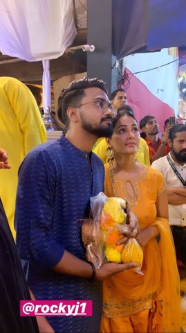 Hina Khan and Rocky Jaiswal
