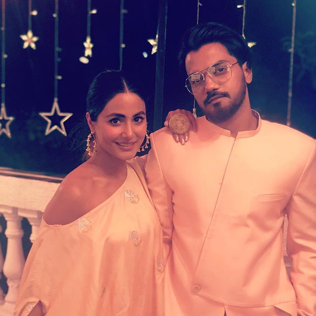 Hina Khan and Rocky Jaiswal