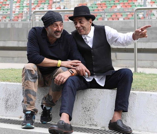 sunny deol and dharmendra