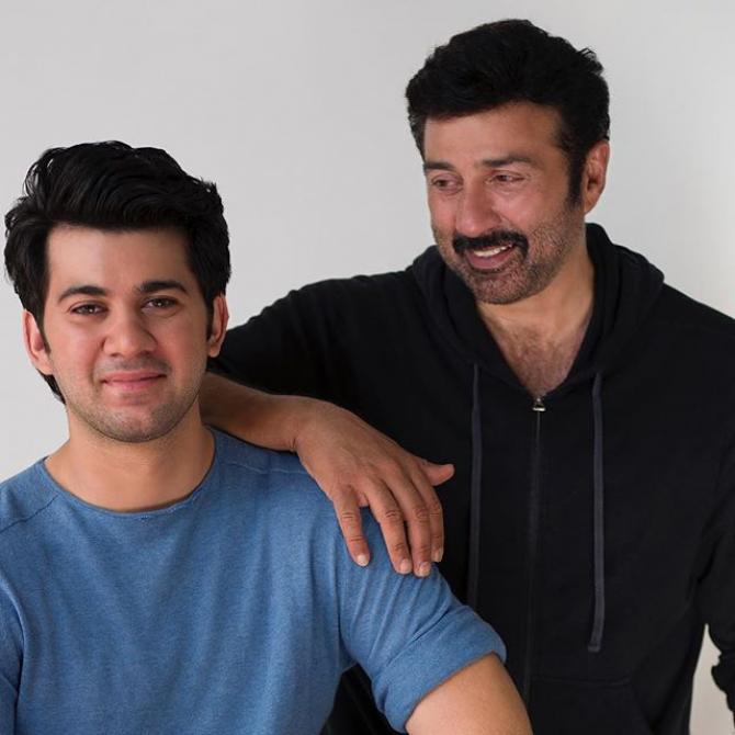 sunny deol and karan deol