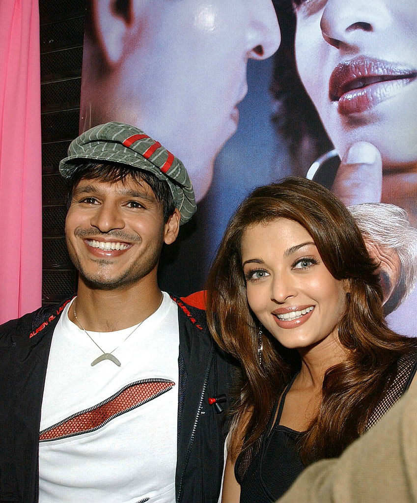 Vivek Oberoi and Aishwarya Rai