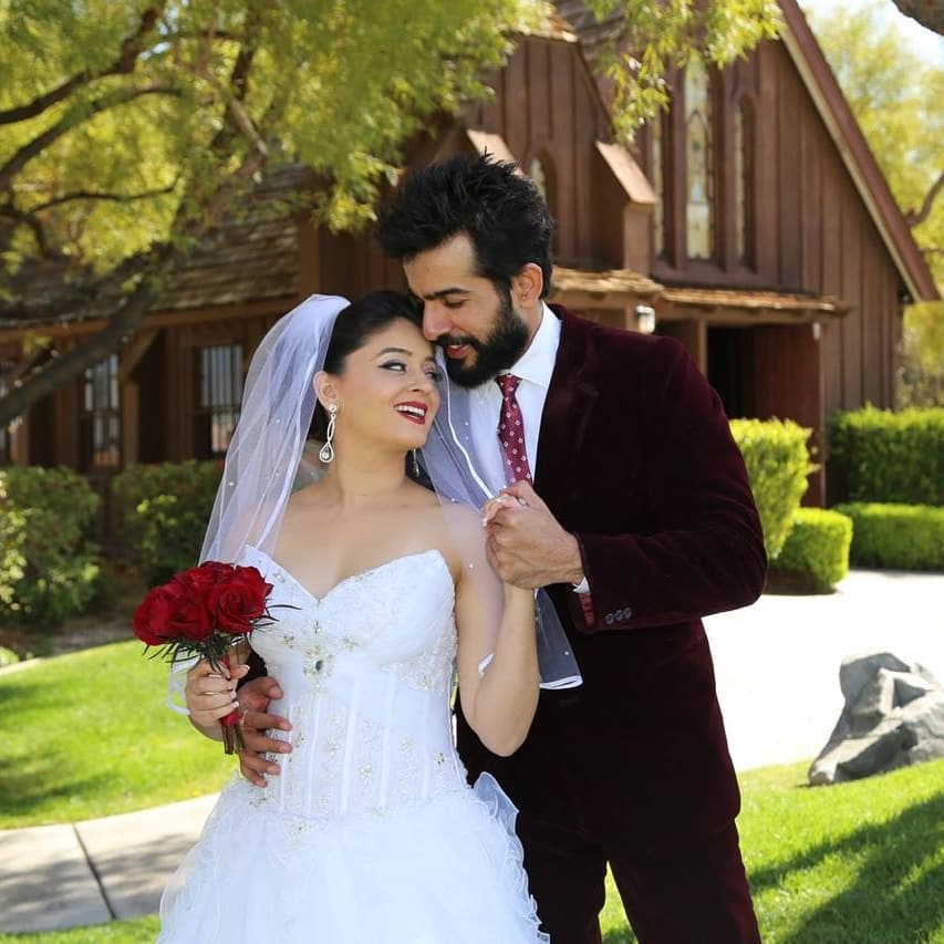Jay Bhanushali and Mahhi Vij