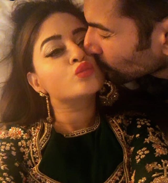 Jay Bhanushali and Mahhi Vij