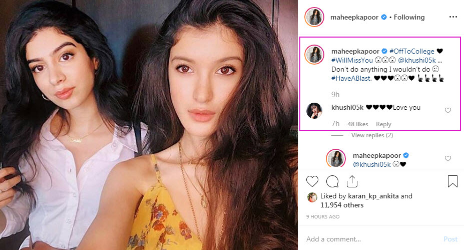 Maheep wish for Khushi