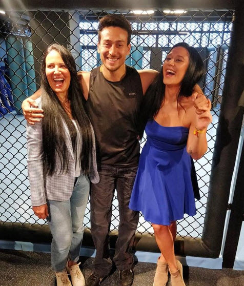 tiger shroff, krishna shroff and ayesha shroff