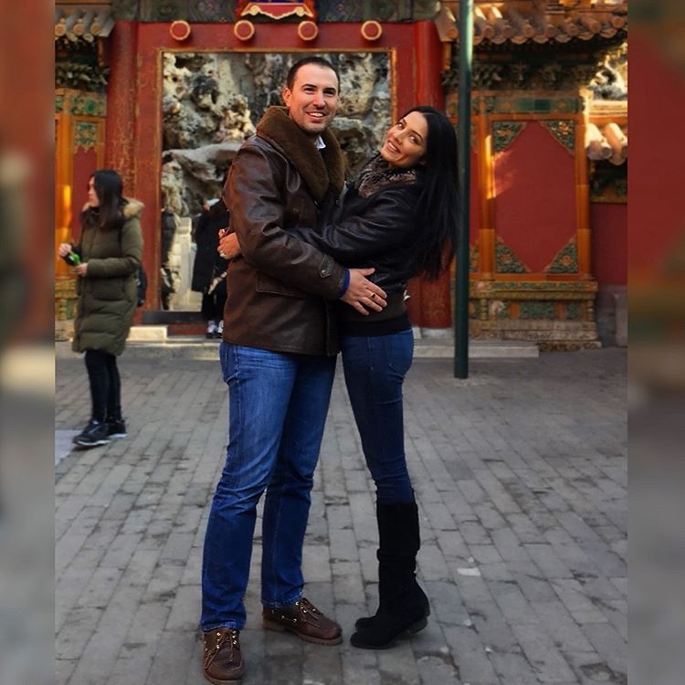 Celina Jaitly and Peter Haag