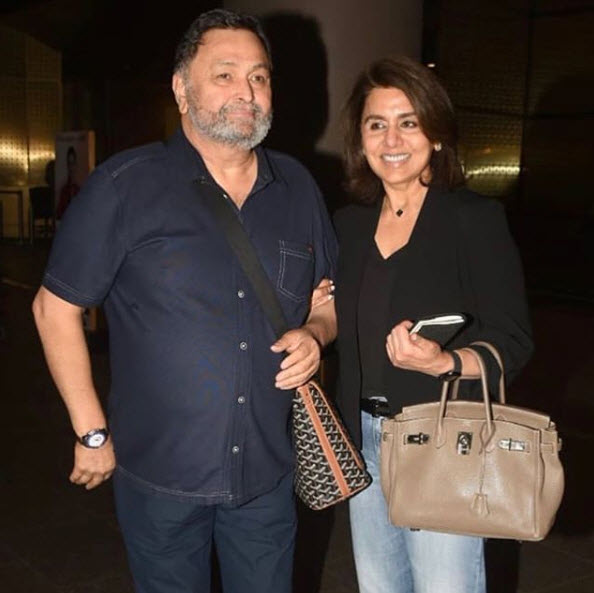 Rishi and Neetu Kapoor