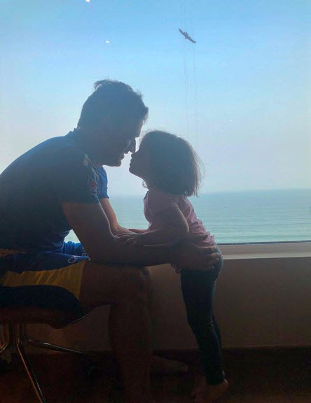 ziva and dhoni