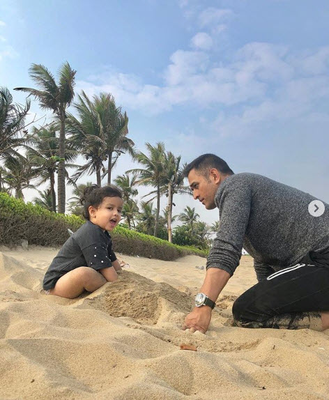 ziva and dhoni