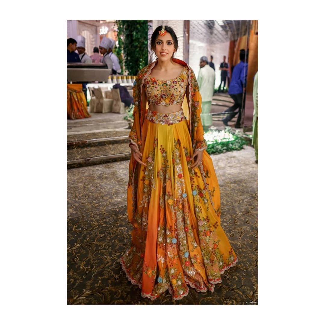 Shloka Mehta lehenga looks