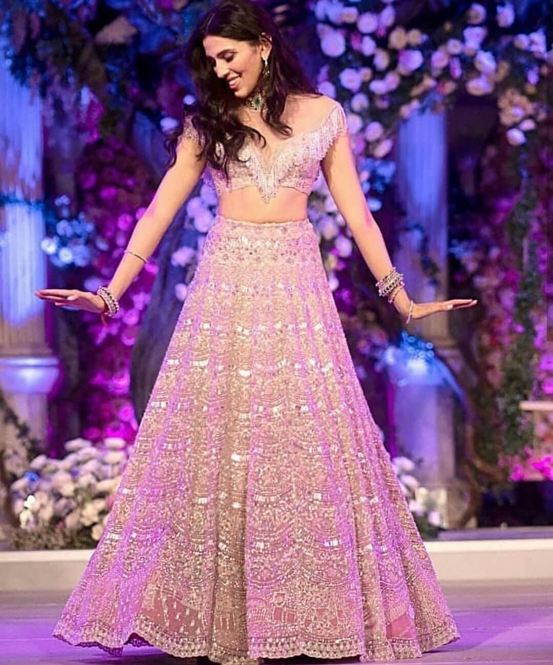 Shloka Mehta lehenga looks