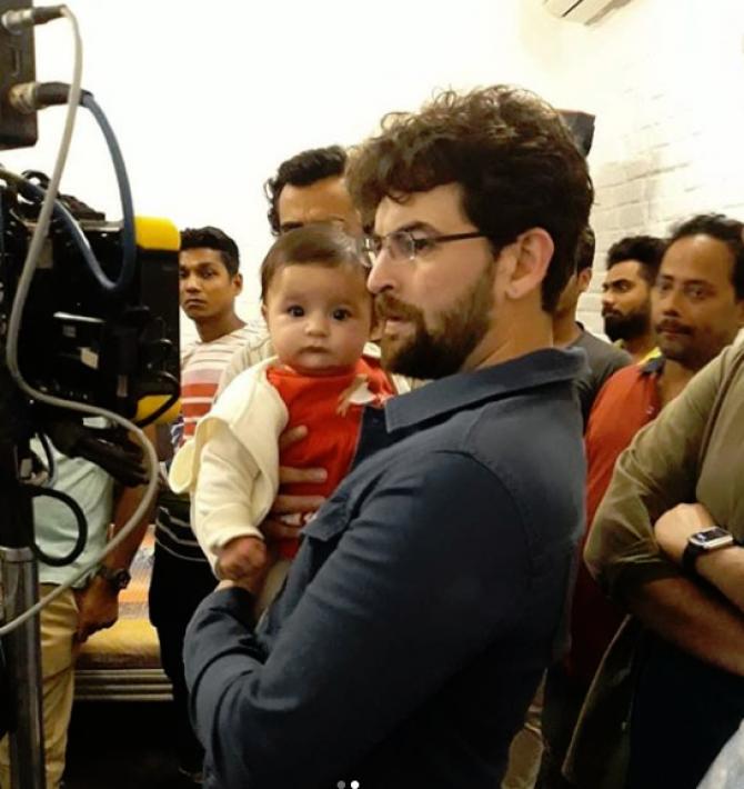 neil and nurvi on sets