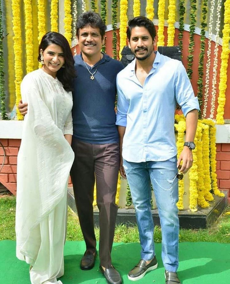 Samantha and Nagarjuna and Chay