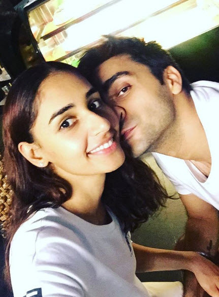 Hasleen Kaur and her hubby