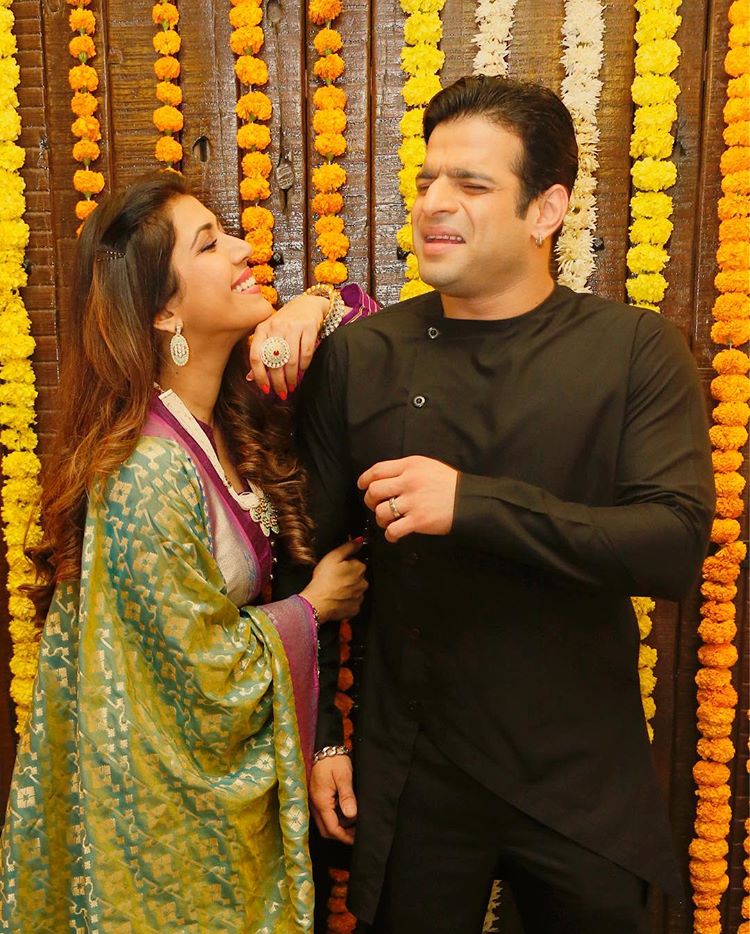 Karan Patel and Ankita Karan Patel