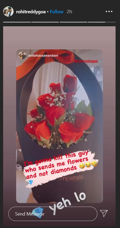 Anita Hassanandani and Rohit Reddy