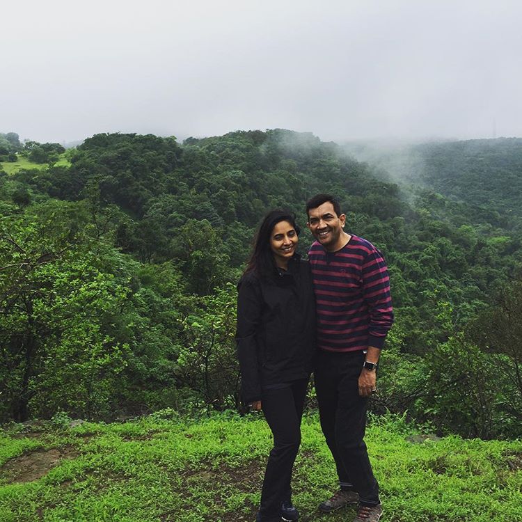 Sanjeev Kapoor and Alyona Kapoor