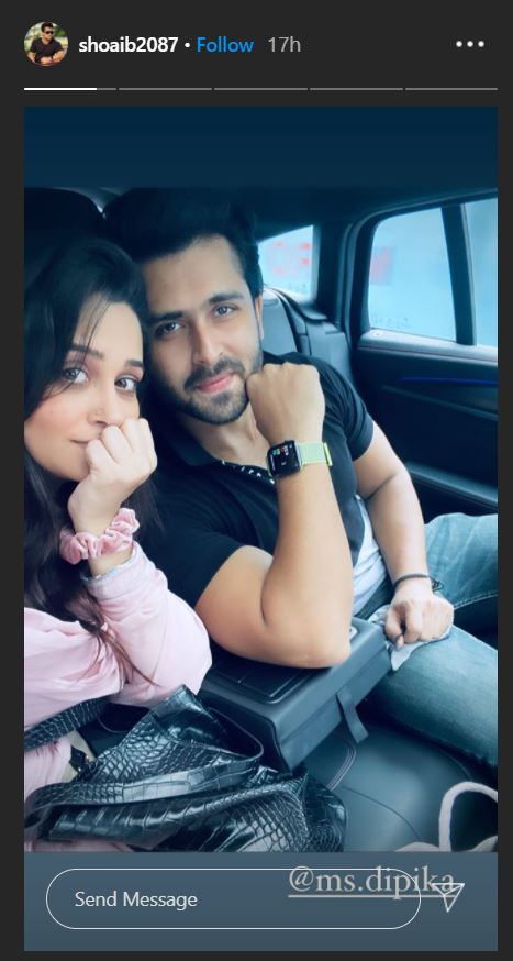 Shoaib Ibrahim and Dipika Kakar