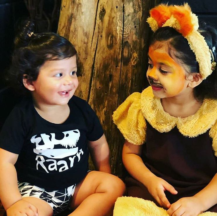 Misha Kapoor and Zain Kapoor