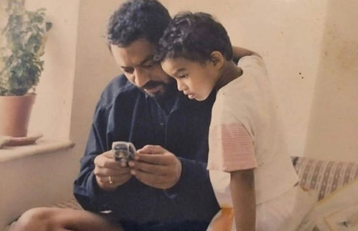 Irrfan Khan and Babil Khan