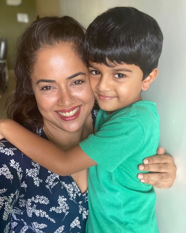 Sameera Reddy and Hans Varde