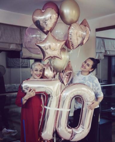 Sonakshi Sinha Mother Birthday