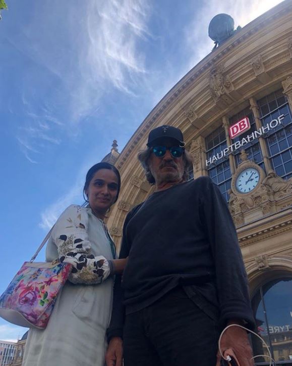Shakti Kapoor and Shivangi Kolhapure