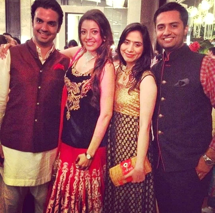 Kajal Aggarwal and Gautam Kitchlu